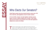 Who Elects Our Senators?