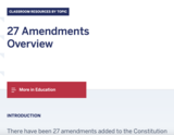 27 Amendments Overview