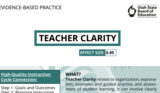 Teacher Clarity EBP