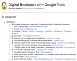 Digital Breakouts with Google Tools