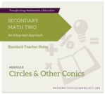 Mathematics Vision Project: Secondary Math II Teacher Module 8