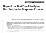 Bardine, B. A., Bardine, M. S., & Deegan, E. F. (2000). Beyond the Red Pen: Clarifying Our Role in the Response Process. English Journal, 90(1), 94–101.
