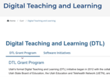 Contacts for the Digital Teaching and Learning Grant Program