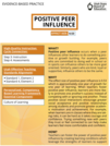 Positive Peer Influence EBP