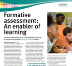 Formative assessment: An enabler of learning