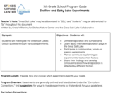 5th Grade: Shallow, Salty Lake Experiments