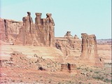 Geography of Utah. Land Ownership and Land Use. Court of Patriarchs, Arches National Park.