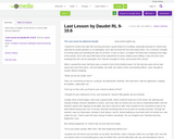 Last Lesson by Daudet  RL 9-10.6