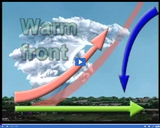 Weather on the Move: Warm front video clip