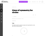 Lines of Symmetry For Circles