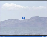 Geography of Utah. The Great Salt Lake. Stansbury Island.