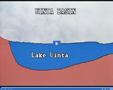 Geography of Utah. Utah Landforms Part 1. Diagram of Lake Uintah.