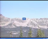 Geography of Utah. Utah Landforms Part 2. Bald Mountain Pass with surrounding peaks.