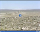 Geography of Utah. Utah Landforms Part 2. Bonneville Salt Flats along Interstate 80.