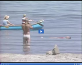 Geography of Utah. The Great Salt Lake. Floating and Canoeing in Great Salt Lake.