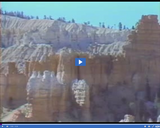 Geography of Utah. Utah's National Parks and Recreation. Bryce Canyon National Park formations.