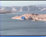 Geography of Utah. Utah's National Parks and Recreation. Lake Powell, from Glen Canyon Dam.