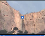 Geography of Utah. Utah's National Parks and Recreation. Looking upward at Temple of Sinawava.