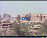 Geography of Utah. Utah's National Parks and Recreation. Needles formations, Canyonlands National Park.