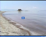 Geography of Utah. Utah's State Parks and Private Recreation. Black Rock Beach, Great Salt Lake State Park.