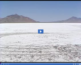 Geography of Utah. Utah's State Parks and Private Recreation. Bonneville Salt Flats racetrack.