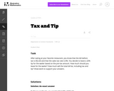 Tax and Tip