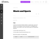 Music and Sports