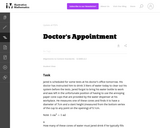 Doctor's Appointment