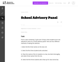 School Advisory Panel