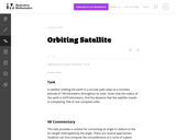 G-C Orbiting Satellite