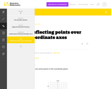 6.NS Reflecting points over coordinate axes