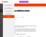 The Addition Rule