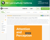 Attention and Perception Lesson Plan