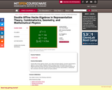 Double Affine Hecke Algebras in Representation Theory, Combinatorics, Geometry, and Mathematical Physics, Fall 2009
