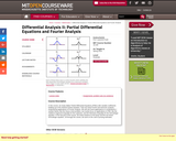 Differential Analysis II: Partial Differential Equations and Fourier Analysis, Spring 2016