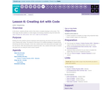 Code.org Course C (Teacher): Lesson 6