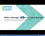 UWLP: Community Advocacy Training for Utah Women
