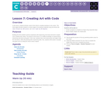 CS Fundamentals 3.7: Creating Art with Code