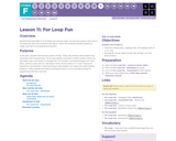 CS Fundamentals 6.11: For Loop Fun