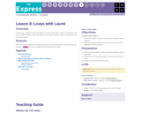 CS Fundamentals 7.8: Loops with Laurel