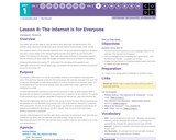 CS Principles 2019-2020 1.8: The Internet Is for Everyone