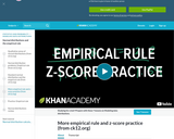 Statistics: CK12.org: More Empirical Rule and Z-Score Practice