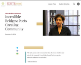 Incredible Bridges: Poets Creating Community