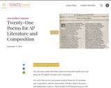 Twenty-One Poems for AP Literature and Composition