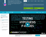 Statistics: Hypothesis Testing and P-values