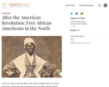 After the American Revolution: Free African Americans in the North