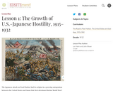 Lesson 1: The Growth of U.S.-Japanese Hostility, 1915-1932