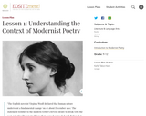 Lesson 1: Understanding the Context of Modernist Poetry