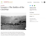 Lesson 2: The Battles of the Civil War