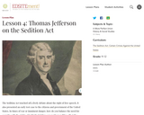 Lesson 4: Thomas Jefferson on the Sedition Act